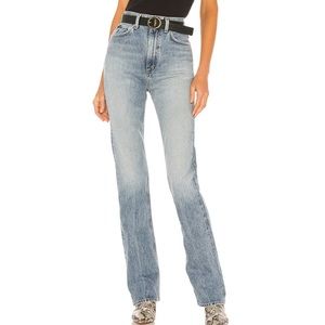 NWT AGOLDE Vintage High Rise Flare in Clamour size 25